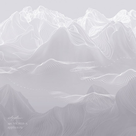 Фреска Applico Two «Горные ноты», VR.0018-A