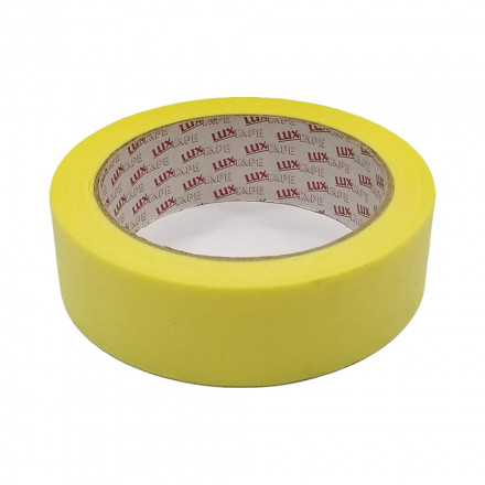 Лента малярная Luxtape, 19 мм x 50 м, жёлтая