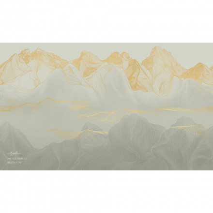 Фреска Applico Two «Горные ноты», VR.0018-G1