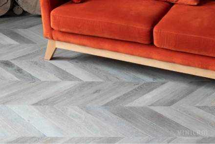 ПВХ-плитка Vinilam PARQUET CHEVRON Glue «Шеврон Легран», RI444515CL4
