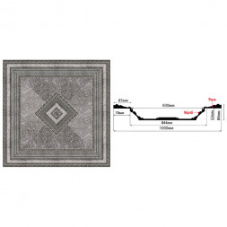 Купол Decomaster, KP-100-44