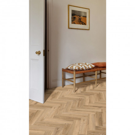 ПВХ-плитка Moduleo Roots Herringbone «Blackjack Oak», 22229