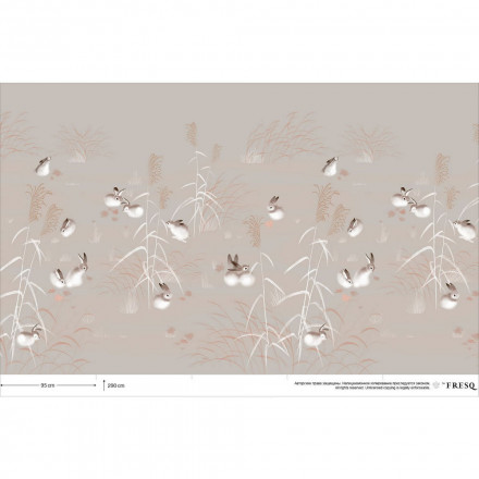 Фреска Fresq Classic, BUNNY