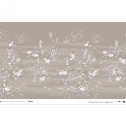 Фреска Fresq Classic, BUNNY