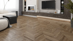 ПВХ-плитка Alpine Floor Chevron Alpine SPC «Макадамия», ECO 18-5 MC
