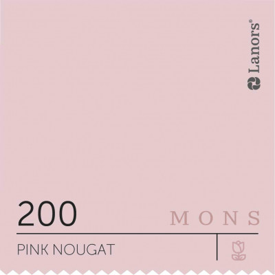 Краска Lanors Mons «Pink Nougat» (Розовая нуга), 200