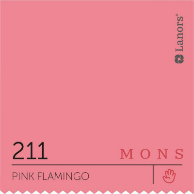 Краска Lanors Mons «Pink Flamingo» (Розовый фламинго), 211