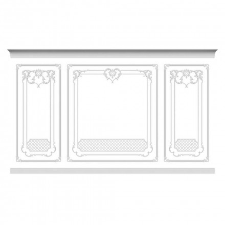 Готовое решение: Стена RoDecor Царскосельский Рококо «Растрелли Ф3», 77403RC