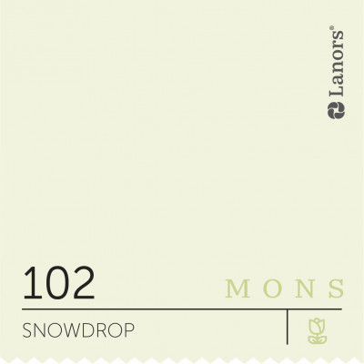 Краска Lanors Mons «Snowdrop» (Подснежник), 102