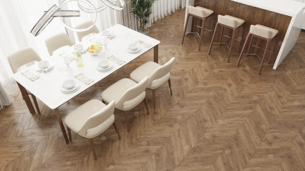 ПВХ-плитка Alpine Floor Chevron Alpine SPC «Гевуина», ECO 18-10 MC