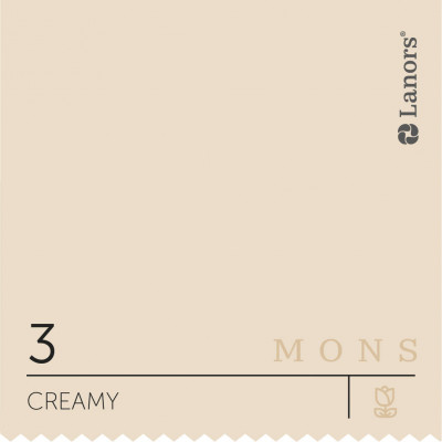 Краска Lanors Mons «Creamy» (Сливочный), 3