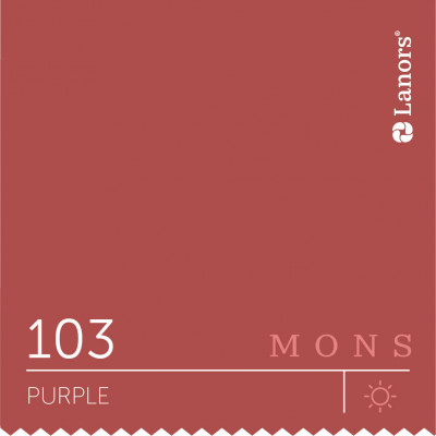 Краска Lanors Mons «Purple» (Пурпур), 103