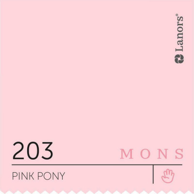 Краска Lanors Mons «Pink Pony» (Розовый пони), 203