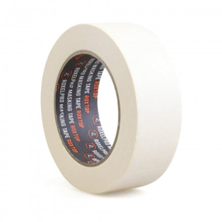 Лента малярная RoxelPro «Roxtop», 48 мм х 50 м, белая, 4080 (311475)