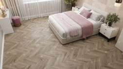 ПВХ-плитка Alpine Floor Chevron Alpine SPC «Дуб», ECO 18-3 MC