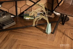 ПВХ-плитка Vinilam PARQUET Herringbone Glue «Паркет Де Вилль», GD11210