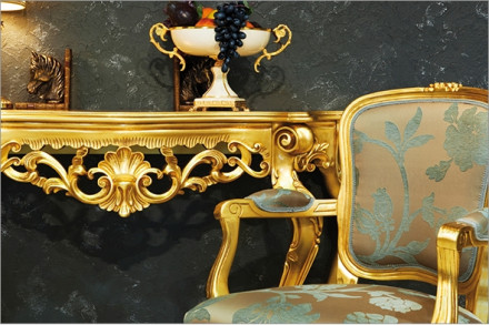 TIXE «Gold Paint For Indoor Solvent Based» краска-поталь