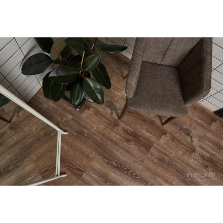 ПВХ-плитка Vinilam Allure Isocore «Дуб Дымчатый», I966101