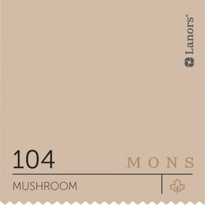 Краска Lanors Mons «Mushroom» (Гриб), 104