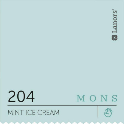 Краска Lanors Mons «Mint Ice Cream» (Мятное мороженое), 204
