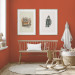 Краска Lanors Mons, цвет «Красно-оранжевый» RAL 2001