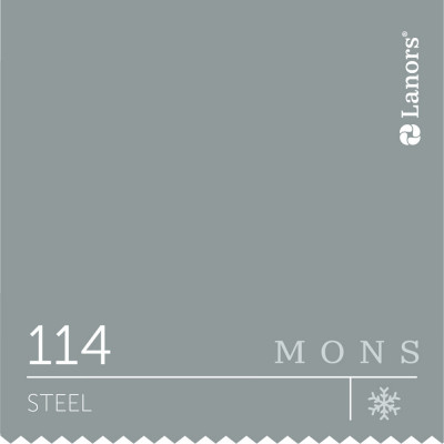 Краска Lanors Mons «Steel» (Стальной), 114