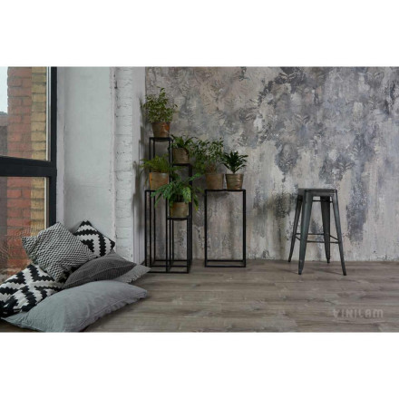 ПВХ-плитка Vinilam Allure Isocore «Дуб Дымчатый Сильвер», I966106