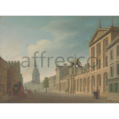 Фреска Affresco, Thomas Malton the Younger High Street Oxford