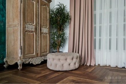 ПВХ-плитка Vinilam PARQUET Herringbone Glue «Паркет Версальский», GD11177