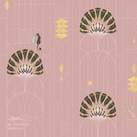 Фреска Applico Two «Кошки модерна», VR.0026-G1