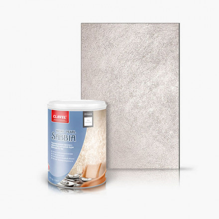 Декоративная краска Clavel «Sabbia Micro», Pearl