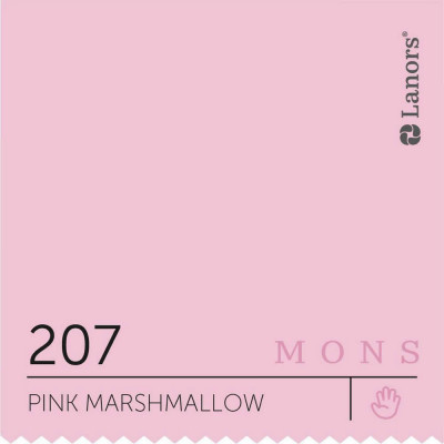 Краска Lanors Mons «Pink Marshmallow» (Розовый зефир), 207