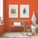 Краска Lanors Mons, цвет «Чистый оранжевый» RAL 2004