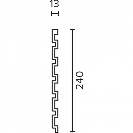 Декоративная панель Decor Dizayn, 916-69