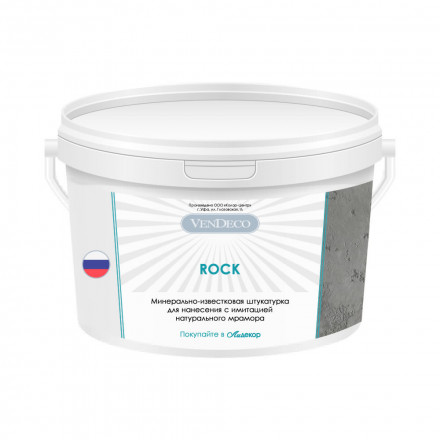 Декоративная штукатурка VenDeco «Rock»