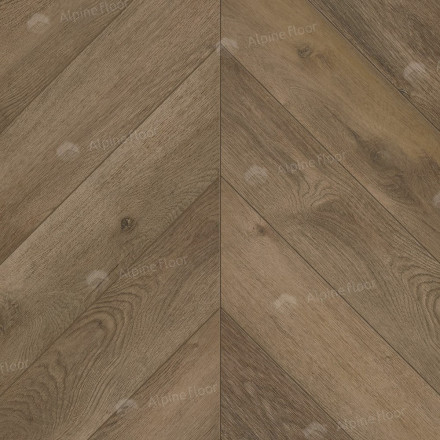ПВХ-плитка Alpine Floor Chevron Alpine LVT «Дуб Насыщенный», ECO 20-4