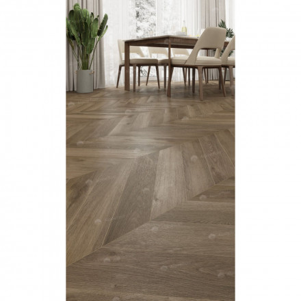 ПВХ-плитка Alpine Floor Chevron Alpine LVT «Дуб Насыщенный», ECO 20-4