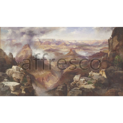 Фреска Affresco, Thomas Moran American Grand Canyon of the Colorado River