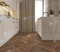 ПВХ-плитка Alpine Floor Chevron Alpine SPC «Дуб», ECO 18-13 MC